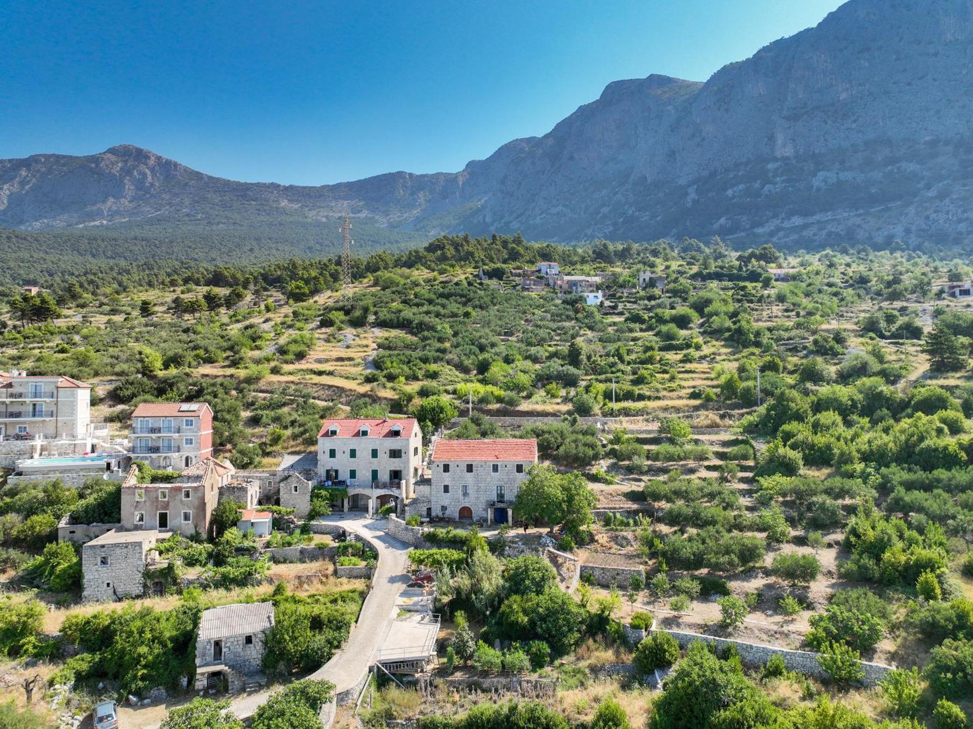 Stone House Kurtic Stara Podgora Villa Eksteriør billede
